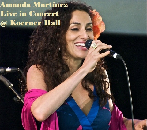 Amanda Martínez: Concierto en Vivo en Koerner Hall.