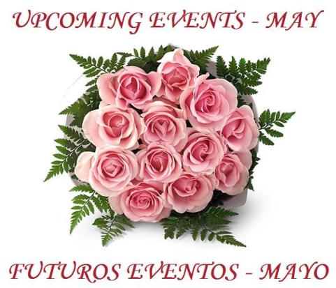 Upcoming Events – May 2014