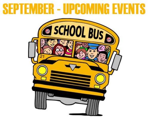 Upcoming Events September 2014