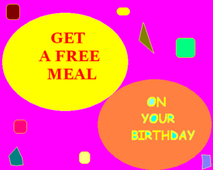 Free Meal Banner