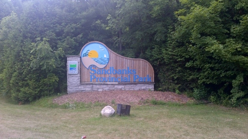 Camping at Sandbanks Provincial Park