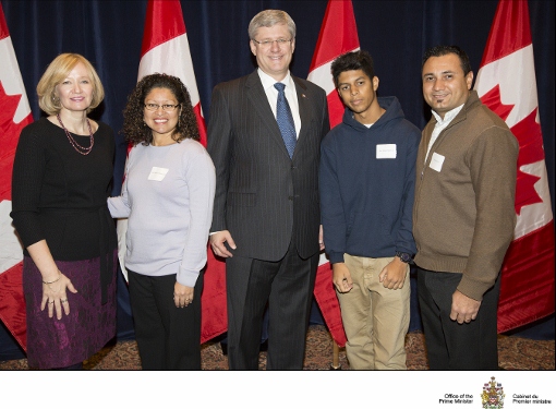 Cultural Media Reception with Prime Minister Harper