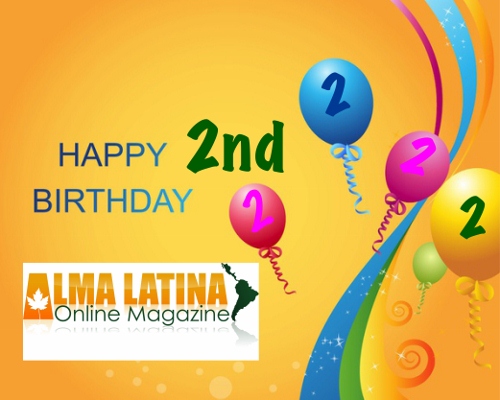 Happy 2nd Birthday, Alma Latina!